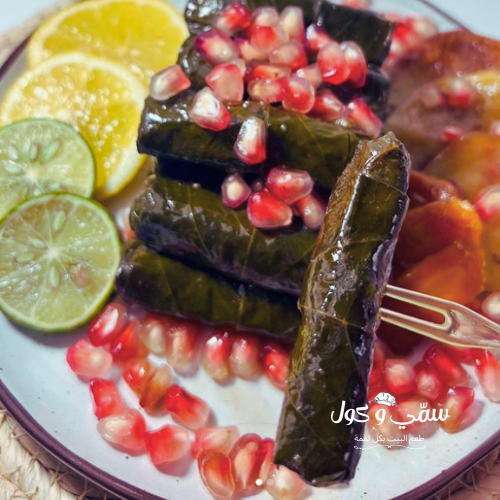 يلنجي (ورق عنب بزيت)